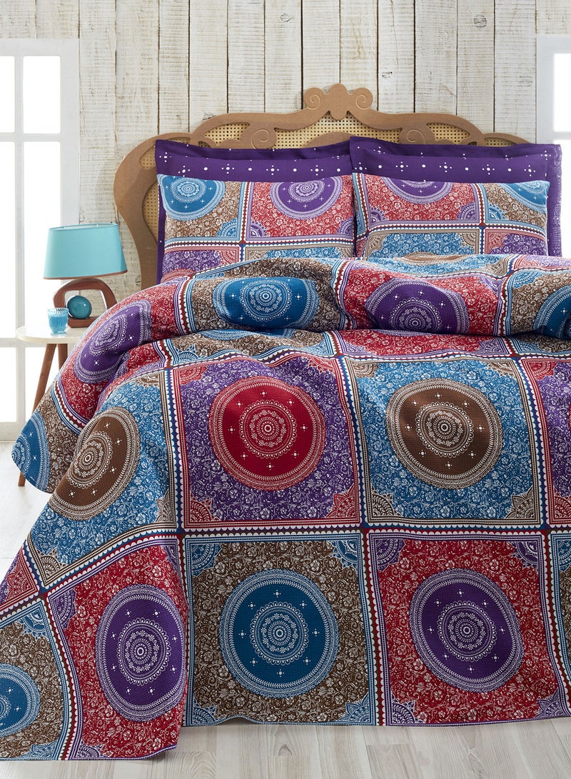 Eponj Home Single Pique cotton Multicolour 160x235cm