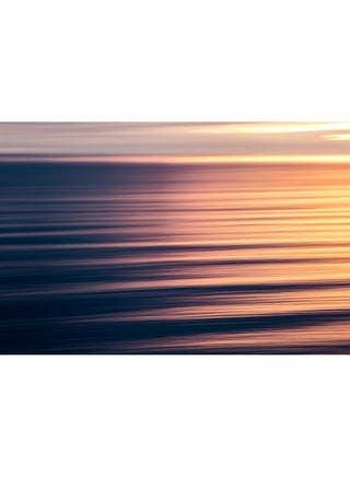 Ocean Minimal Wall Art Canvas Print Multicolour 100x67x3.5cm - v1537608956/N18032581A_1