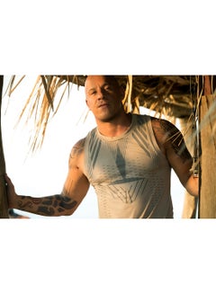ملصق حائط لفين ديزل من فيلم XXX Return of Xander Cage متعدد الألوان 70x47x3.5سم