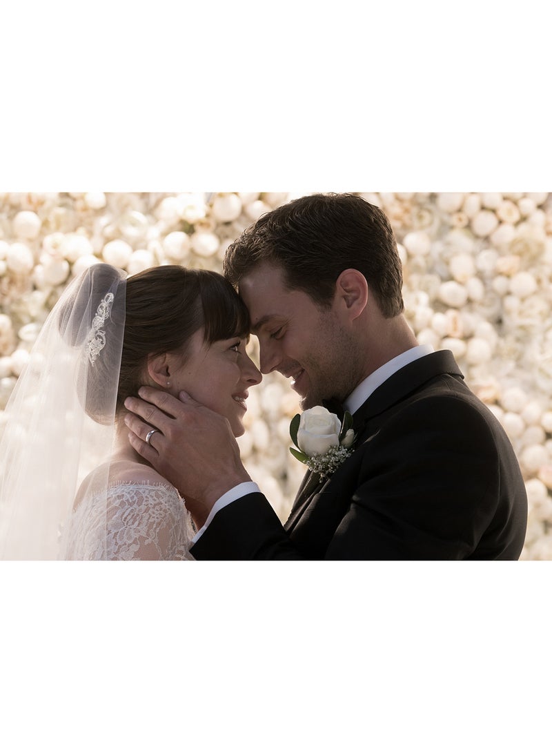 Generic - Jamie Dornan And Dakota Johnson Fifty Shades Freed Wall Art Canvas Print Multicolour 100x67x3.5cm - Image 1