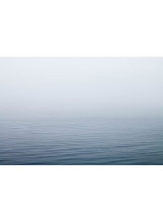 Ocean Under Fog Wall Art Canvas Print Multicolour 100x67x3.5cm - v1537610702/N18056681A_1