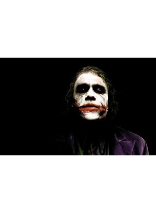 Joker Heath Ledger Wall Art Canvas Print Multicolour - v1537611090/N18051832A_1