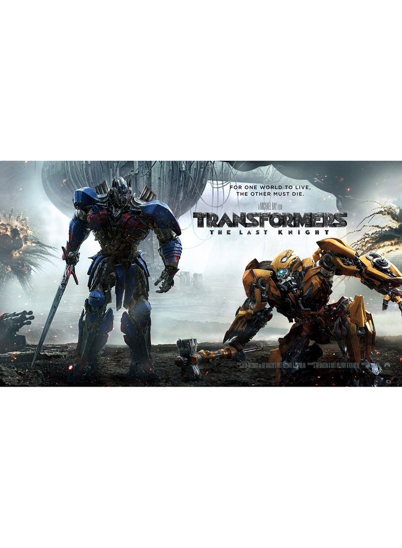 Transformers The Last Knight Movie Wall Art Canvas Print Multicolour 50x28x3.5cm