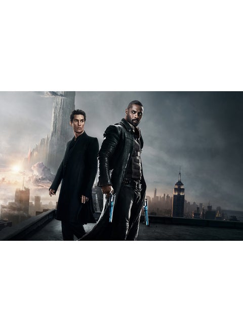 The Dark Tower Wall Art Canvas Print Multicolour 70x43x3.5cm