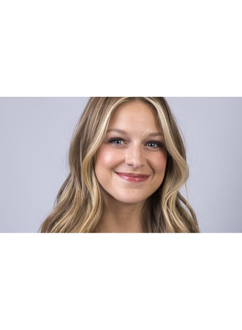 Melissa Benoist Face Wall Art Canvas Print Multicolour 70x39x3.5cm