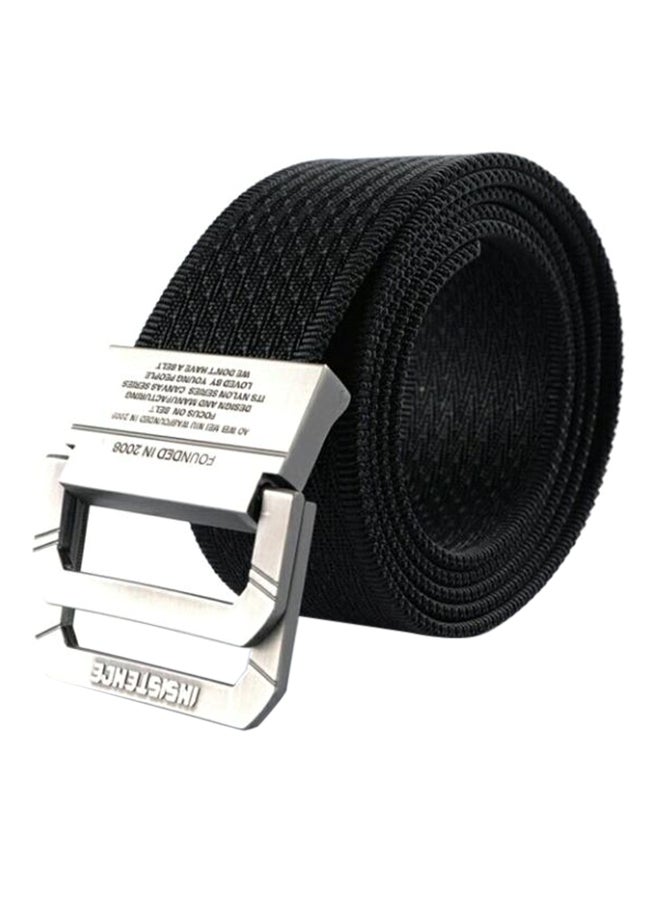Canvas Belt Black/Silver  - Image 1