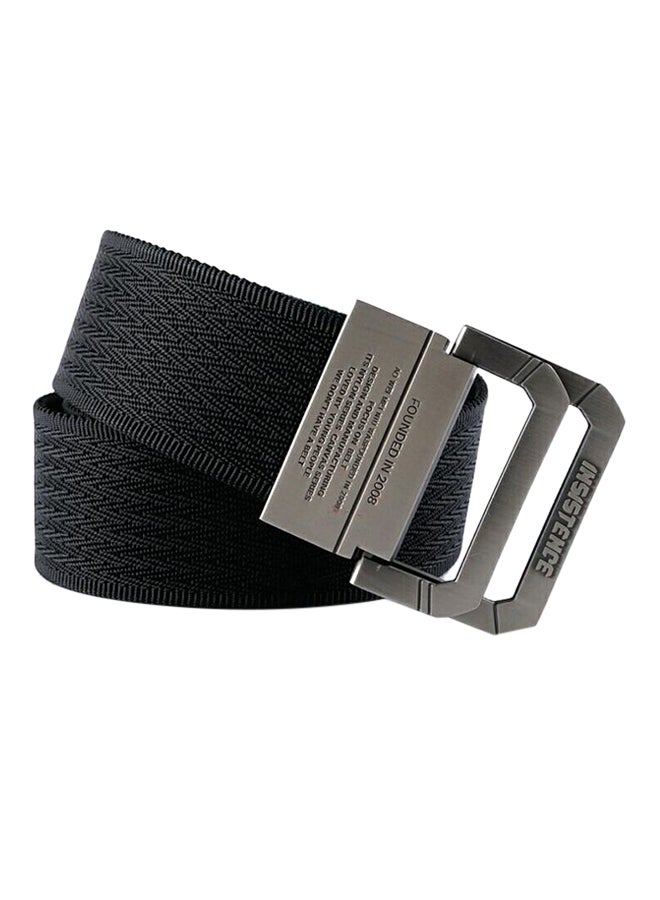 Canvas Belt Black/Silver  - Image 3