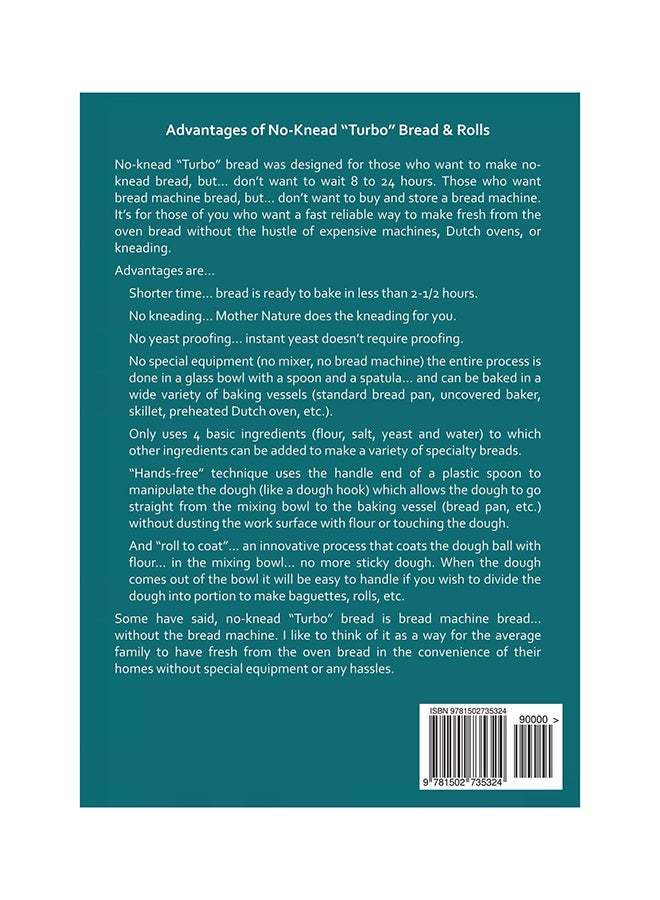 Introduction To No-Knead Turbo Rolls paperback english - 6-Oct-14 - Image 2