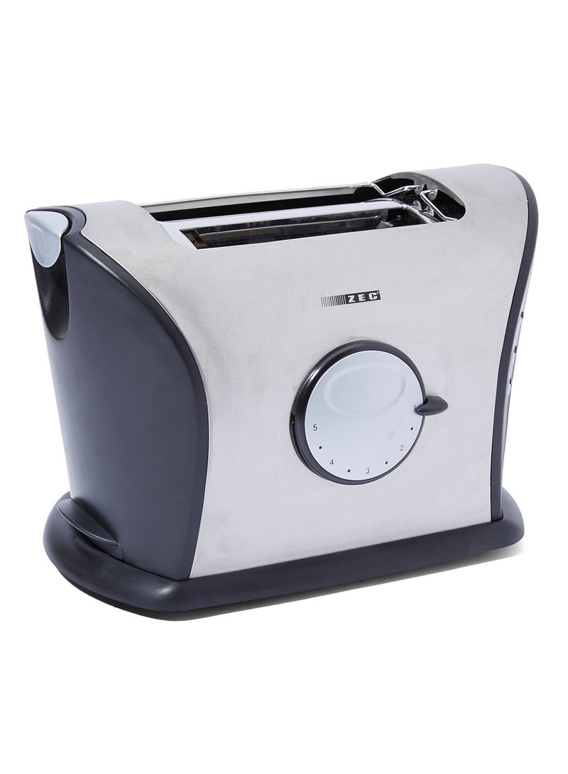 ZEC Portable Toaster 850W 850.0 W ZBT-22 Silver/Black - Image 1