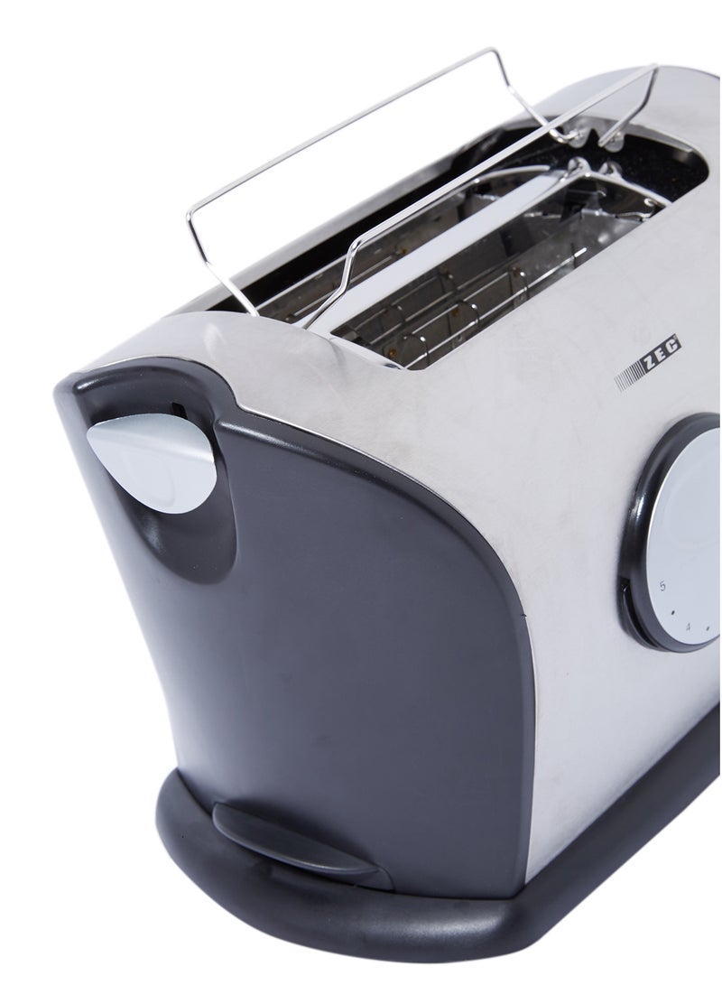 ZEC Portable Toaster 850W 850.0 W ZBT-22 Silver/Black - Image 4
