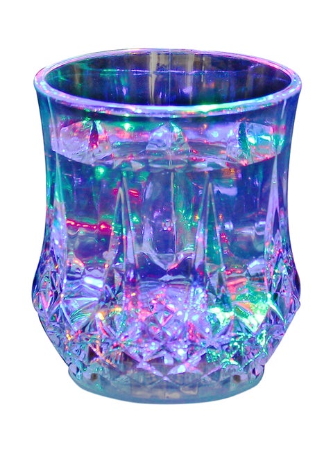 كوب بألوان متغيرة بضوء LED قوس قزح 7x9x7سم