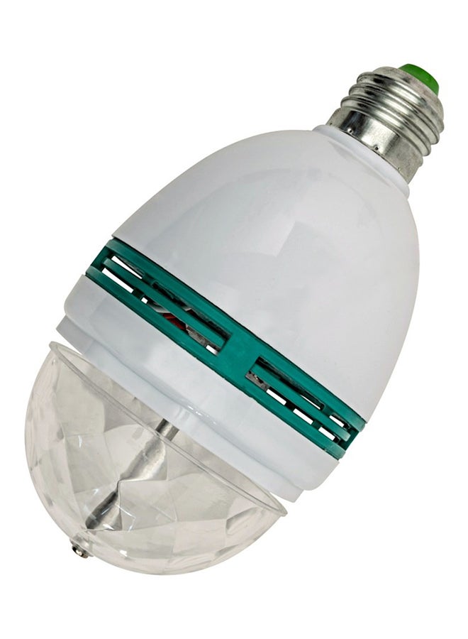 مصباح LED دوّار يدعم تشغيل الموسيقى أحمر / أخضر / أزرق 11.1x5.7 cm 