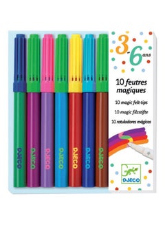 10-Piece Magic Felt Tip Pen Set Multicolour - v1537701106/N17935656A_1