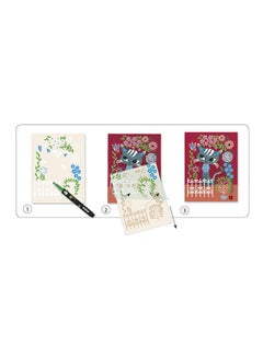 DJECO In My Garden Liquid Chalk Set Blue/White/Green  - Image 1