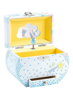 DJECO Unicorns Dream Musical Box White/Blue/Yellow 
