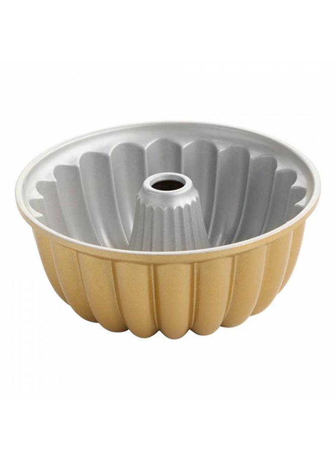 نورديك وير صينية لعمل كيك البندت مناسبة للحفلات ذهبي/فضي 3.94x9.06x9.06بوصة - Image 2