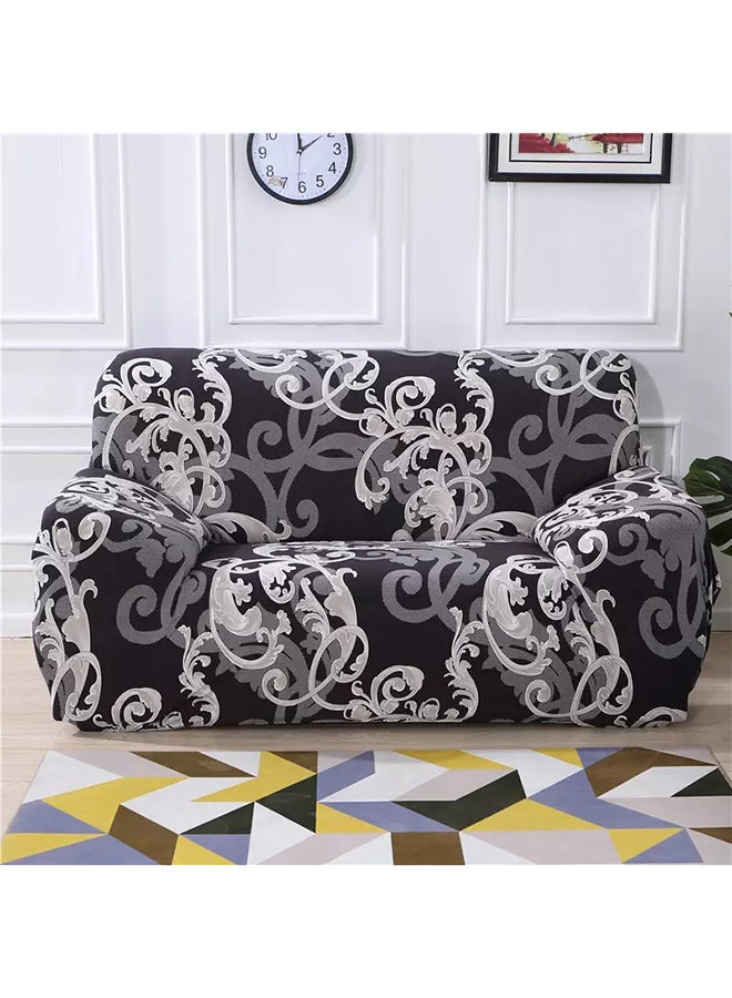 Deals for Less Bohemia Three Seater Sofa Cover Black/Grey/White 