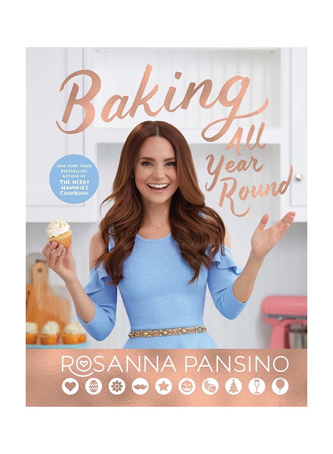 Baking All Year Round Hardcover English by Rosanna Pansino - 43396  - Image 1
