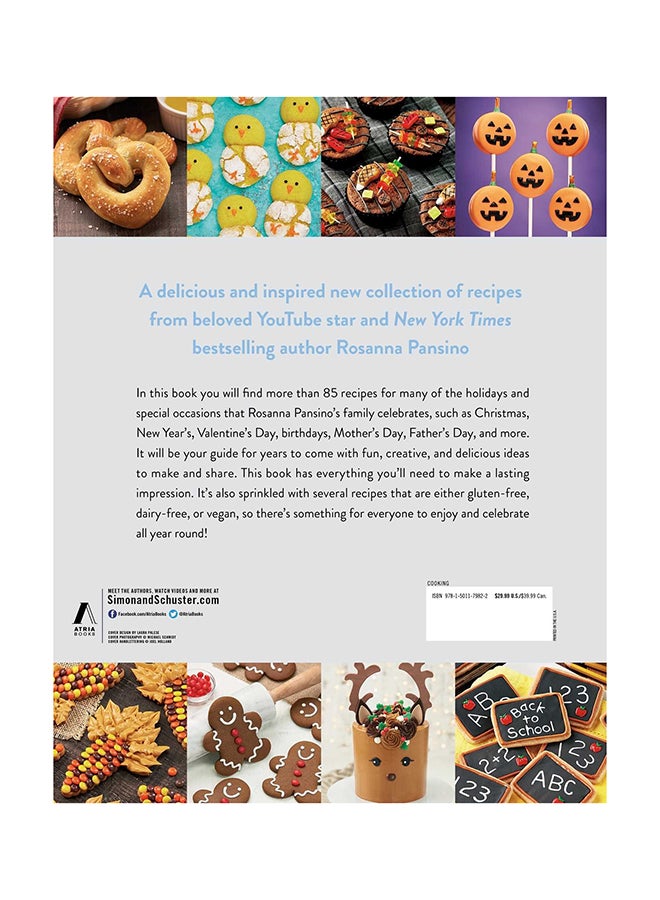 Baking All Year Round Hardcover English by Rosanna Pansino - 43396  - Image 2