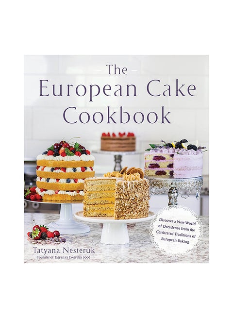 The European Cake Cookbook Paperback English by Tatyana Nesteruk - 43191