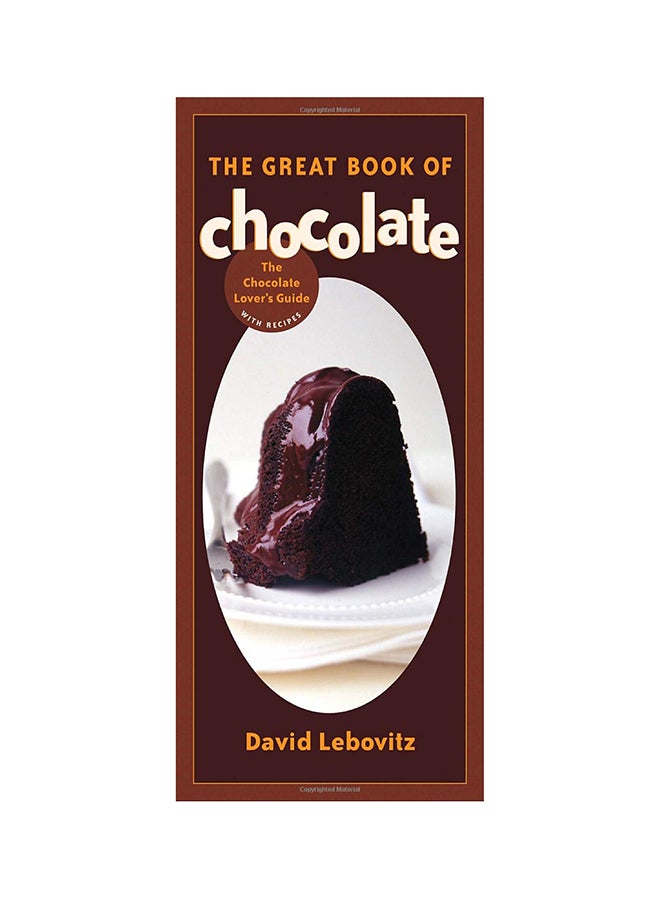 null - The Great Book Of Chocolate Paperback English by David Lebovitz - 15-Apr-04 - Image 1