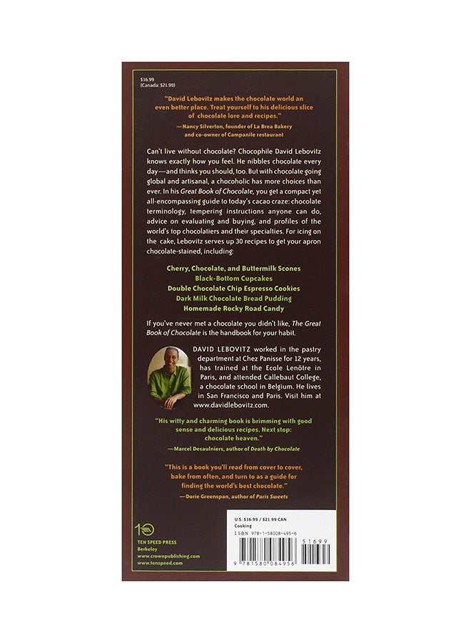 null - The Great Book Of Chocolate Paperback English by David Lebovitz - 15-Apr-04 - Image 1