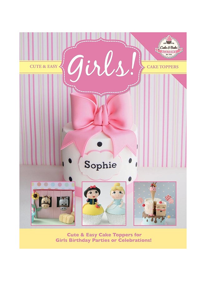 زينة كعك للبنات لطيفة وسهلة