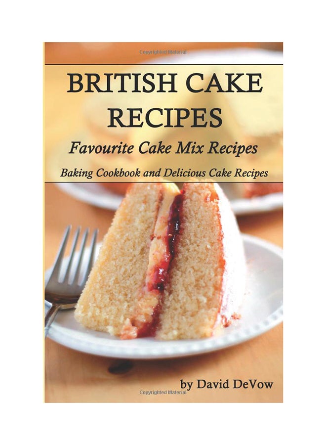 British Cakes Recipes Paperback English by David Devow - 18-Oct-15