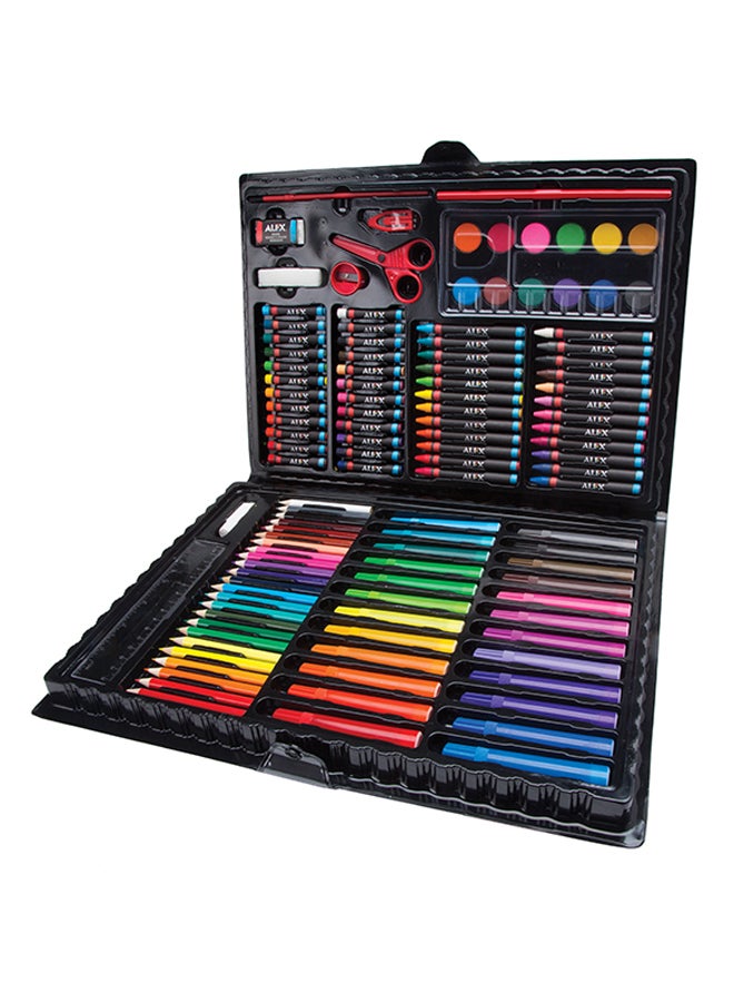 Alex 150-Piece Portable Art Set Multicolour  - Image 1