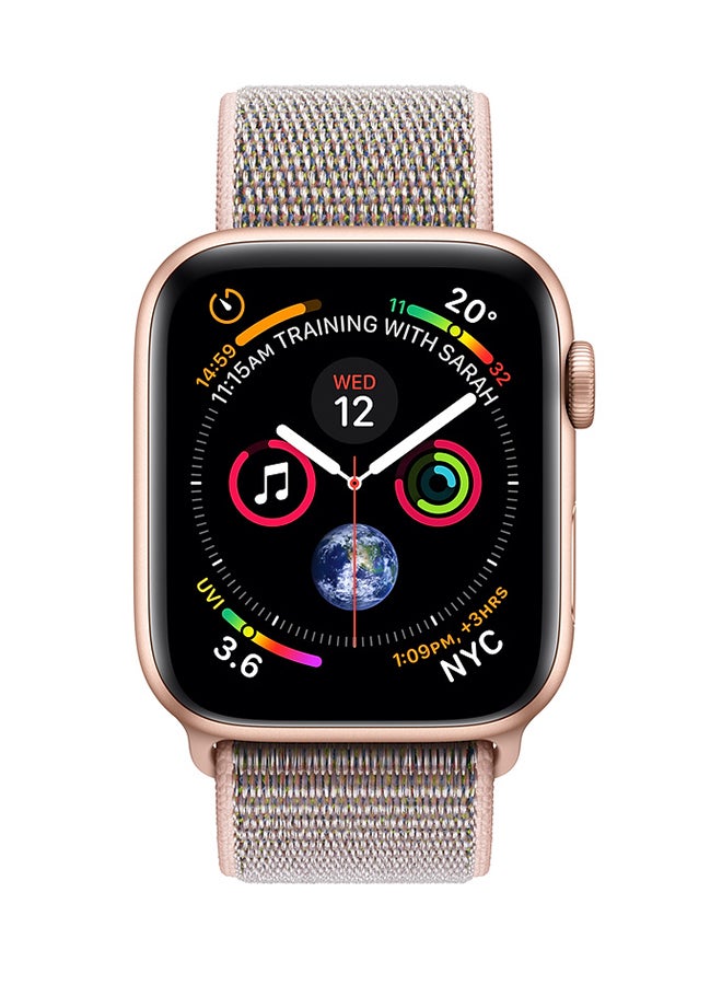 Apple Watch Series 4 GPS Gold Aluminum Case With Sport Loop 40mm Pink Sand - Image 1