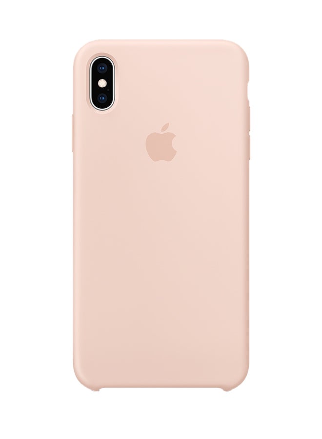 Apple Silicone Protective Case Cover For iPhone XS Max Pink Sand - Image 1