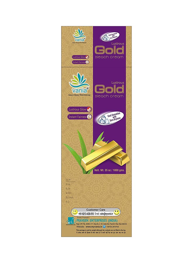 VANIA Lustrous Gold Bleach Activator And Cream Set - Image 2