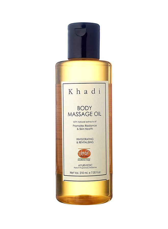Khadi Revitalising Body Massage Oil 210ml 