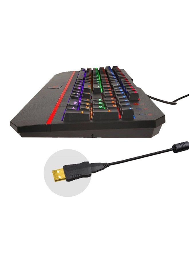 REDRAGON - Andromeda Mechanical Gaming Keyboard Black - Image 1