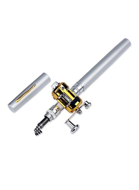 Telescopic Fishing Rod With Reel - 1 m 1meter