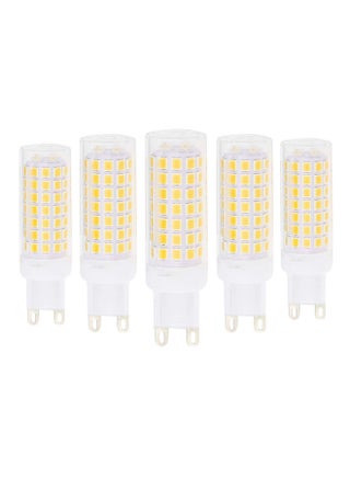 5 مصابيح LED G9 أبيض دافئ - v1537793864/N17289002A_1