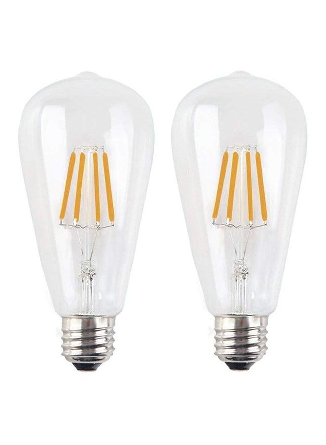 LED Filament Light Bulb Warm White - Image 1