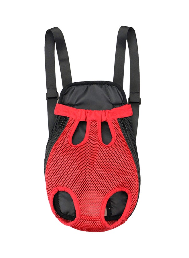 Generic Pet Carrier Backpack Red/Black  - Image 1