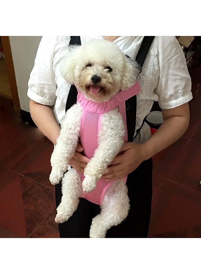 Generic Pet Carrier Backpack Pink/Black  - Image 4