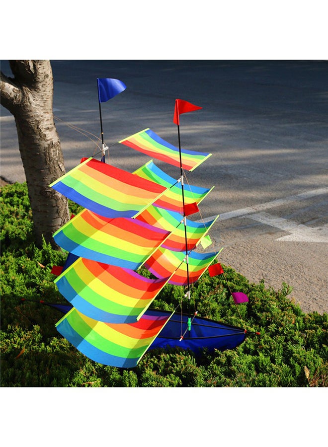 TOMSHOO Beach Flying Kite With String And Handle 225grams  - Image 4