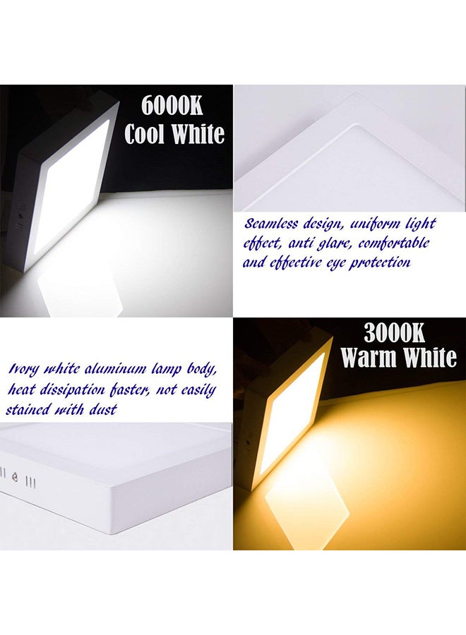 مصباح LED لوحي للسقف أبيض - Image 2