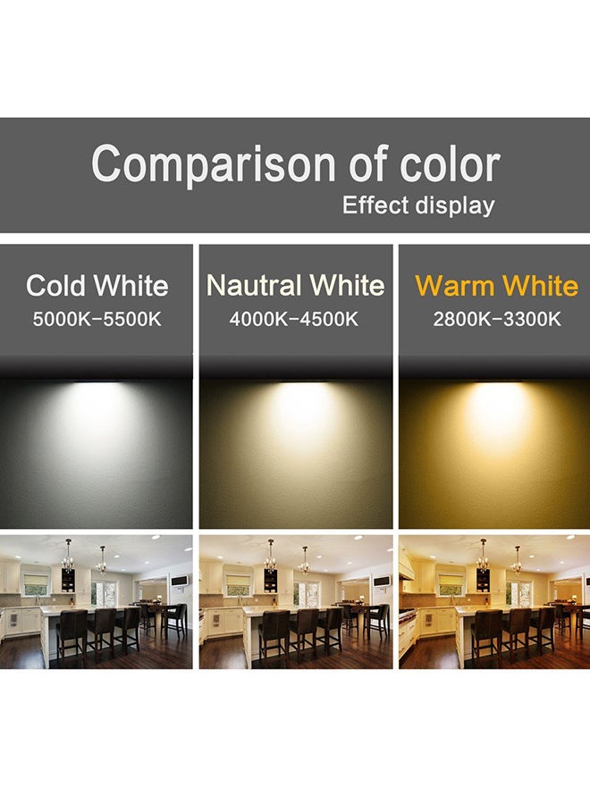 إضاءة سقف LED أبيض دافئ - Image 2