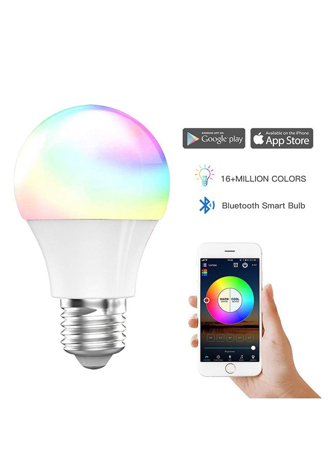 LED Bulb With IR Remote Control Red/Green/Blue