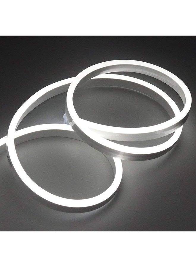 مصباح LED من النيون بشكل حبل أبيض 50متر - Image 3
