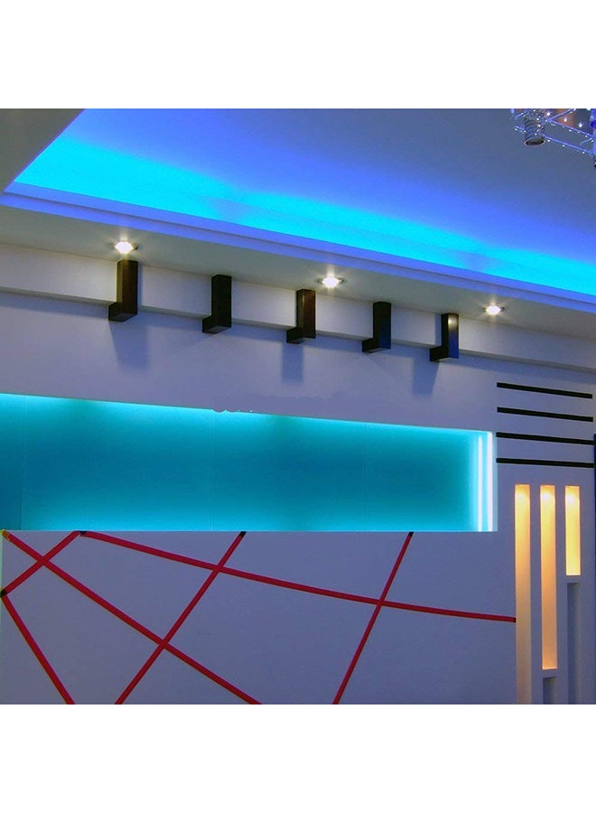 مصباح LED من النيون بشكل حبل أزرق 90متر - Image 4