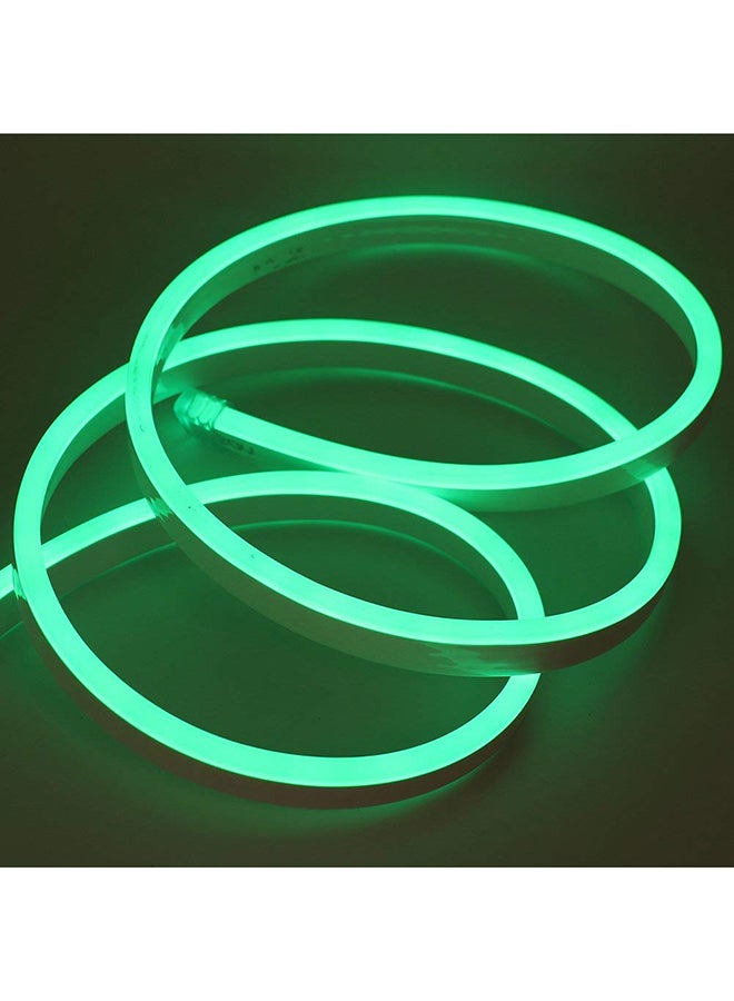 مصباح LED من النيون بشكل حبل أخضر 50متر - Image 2