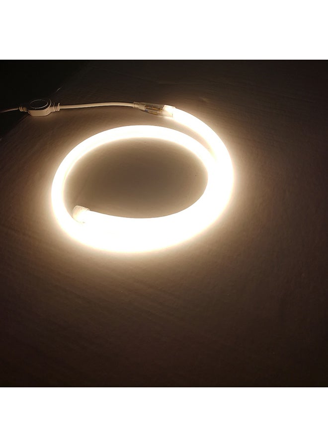 مصباح LED من النيون بشكل حبل أبيض دافئ 6متر  - Image 2