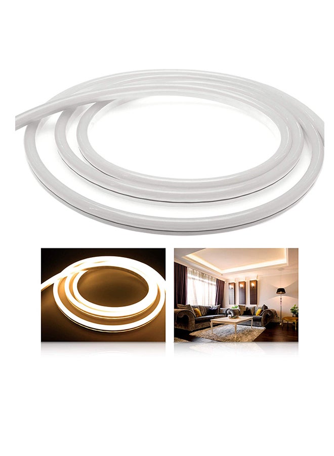 مصباح LED من النيون بشكل حبل أبيض دافئ 6متر  - Image 3