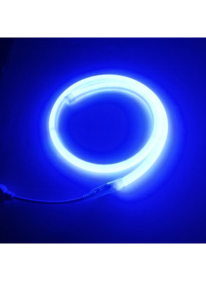 مصباح LED من النيون بشكل حبل أزرق 7متر  - Image 2