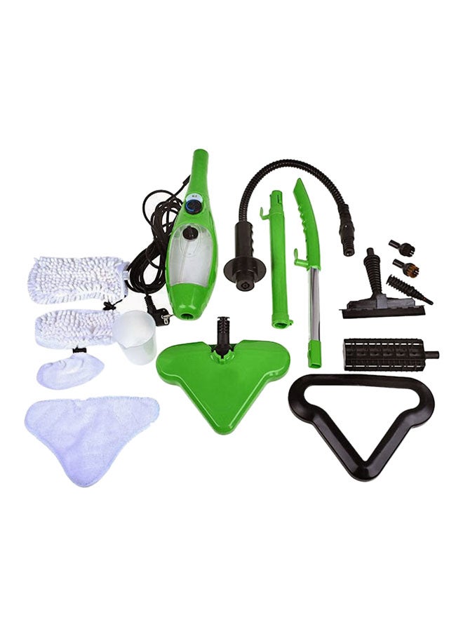 Generic - Steam Mop 1300W Green/White/Black - Image 1